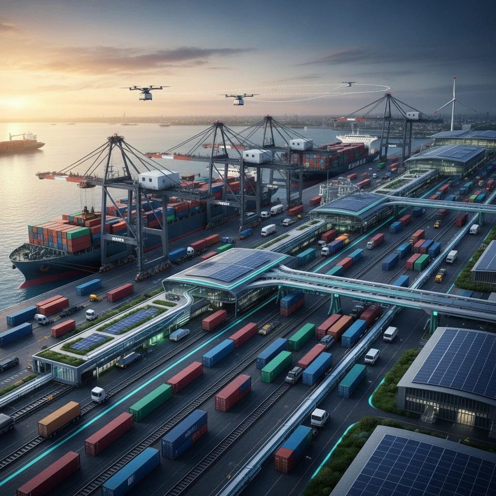 Логистические хабы: как контейнеры интегрируются в мультимодальные узлы | статья от МОРКОНТПРОМ