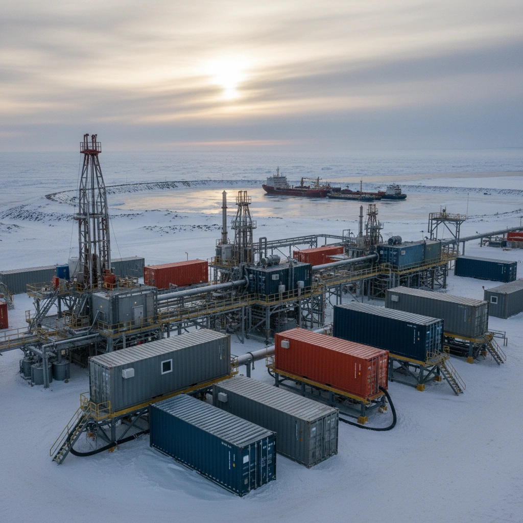 Морские контейнеры в нефтегазовой отрасли: специфика использования | статья от МОРКОНТПРОМ